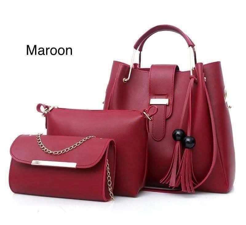 Alexa 3pc ladies handbag